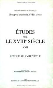 Picture of Retour au XVIIIe siècle