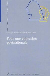 Image de Pour une éducation postnationale