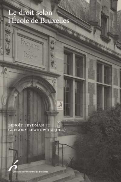 Picture of LE DROIT SELON L ECOLE DE BRUXELLES