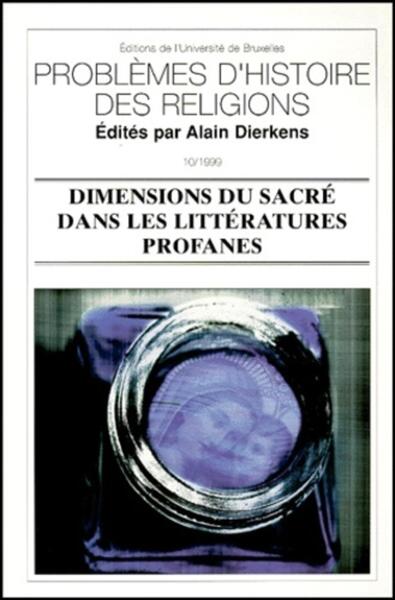 Image de Dimensions du sacré dans les littératures profanes