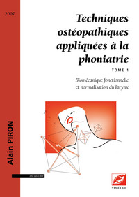 Picture of Techniques ostéopathiques appliquées à la phoniatrie