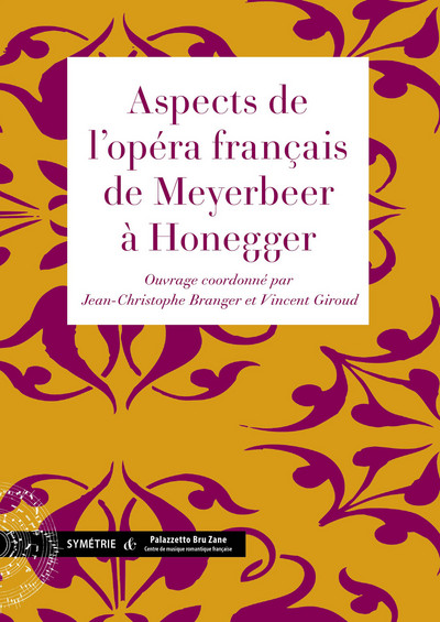 Picture of Aspects de l'opéra français de Meyerbeer à Honegger