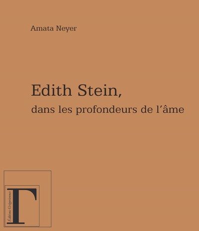Image de EDITH STEIN, DANS LES PROFONDEURS DE L'AME