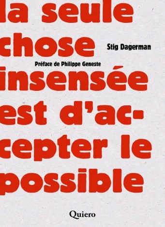 Image de La Seule chose insensée est d'accepter le possible