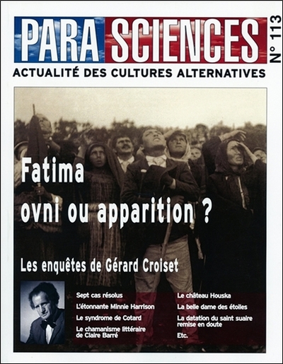 Image de Parasciences n°113 - Fatima ovni ou apparition ?