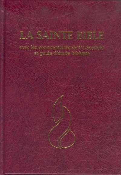 Image de Bible NEG Scofield : rigide grenat