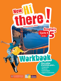 Picture of New Hi there ! Anglais 5e 2017 Workbook élève
