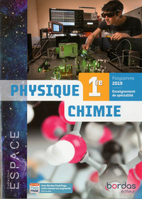 Image de Espace Physique Chimie 1re 2019 - Manuel de l'élève