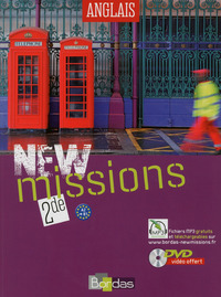 Picture of New Missions Anglais 2de 2014 Manuel de l'élève avec DVD vidéo