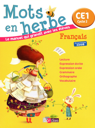 Image de Mots en herbe CE1 2011 Manuel de l'élève