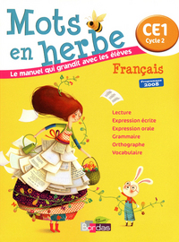 Image de Mots en herbe CE1 2011 Manuel de l'élève