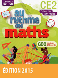 Image de Au Rythme des maths CE2 2015 Fichier de l'élève par périodes