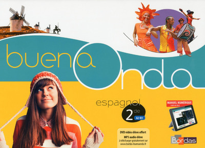 Picture of Buena Onda Espagnol Lycée 2de 2015 Manuel de l'élève avec DVD vidéo