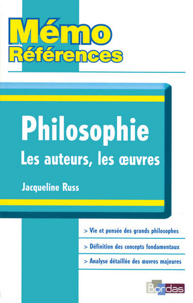 Picture of Mémo Références - Philosophie Les auteurs, Les oeuvres