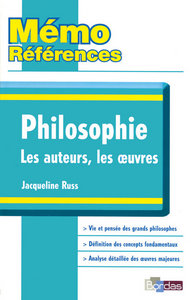 Picture of Mémo Références - Philosophie Les auteurs, Les oeuvres