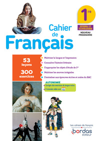 Image de Français 1re 2020 Cahier d'exercices