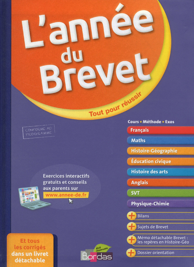 Image de L'Année du Brevet 3e - Tout pour réussir