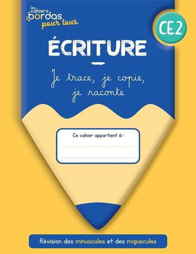 Picture of Cahiers Bordas pour tous - Ecriture CE2 - 2022 - Cahier - élève