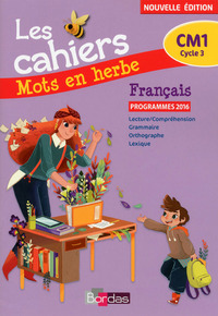 Image de Mots en herbe Français CM1 2017 Cahier élève