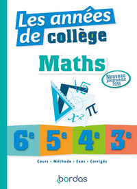 Image de Les années de collège Maths