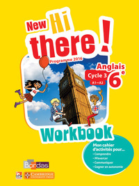 Picture of New Hi there ! Anglais 6ème 2017 Workbook élève