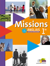 Image de Missions Anglais 1ère 2011 Manuel de l'élève avec CD-audio