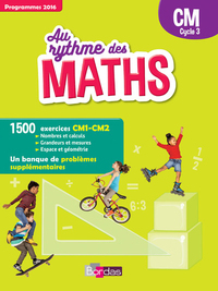 Image de Au Rythme des maths CM 2018 - Manuel élève