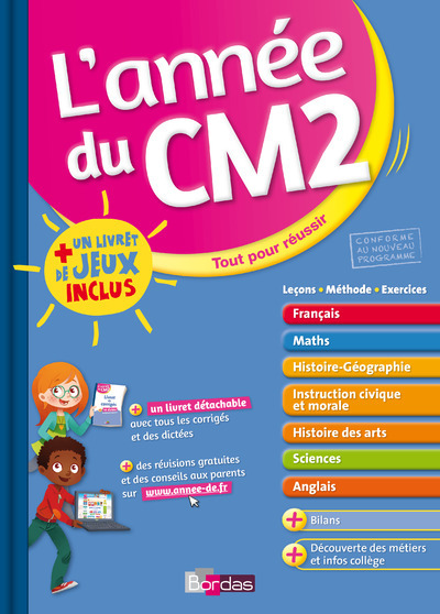 Image de L'ANNEE DU CM2 + LIVRET JEUX