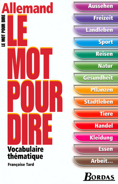 Picture of Le mot pour dire Allemand