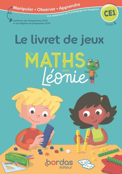 Picture of Les Maths avec Léonie CE1 2020 Livret jeux