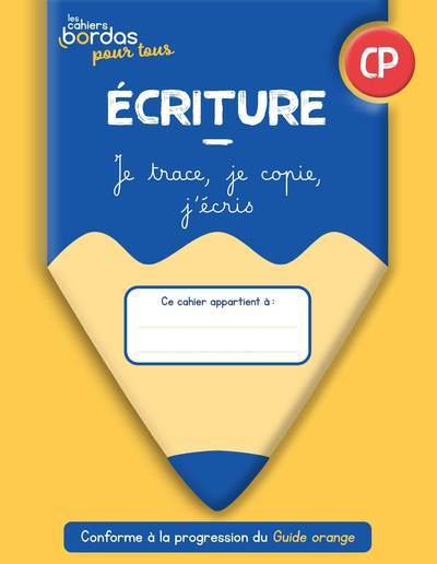 Picture of Cahiers Bordas pour tous - Ecriture CP - 2022 - Cahier - élève