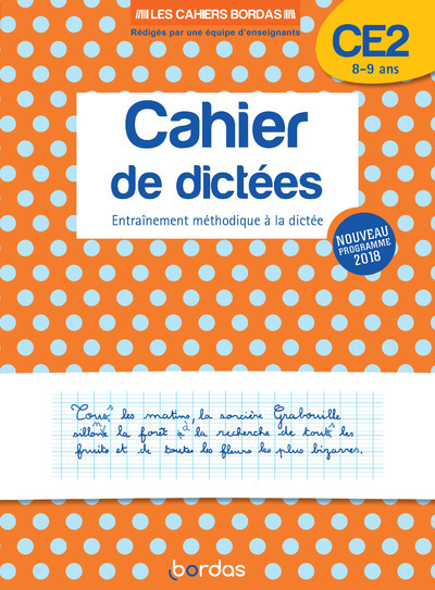 Picture of Les cahiers Bordas - Cahier de dictées CE2