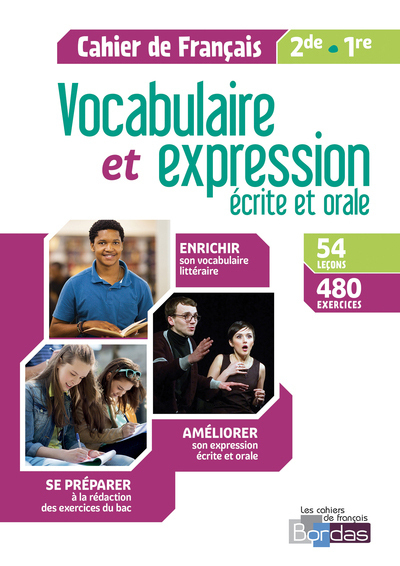 Image de Vocabulaire et expression Français 2de/1re 2018 Cahier d'exercices élève