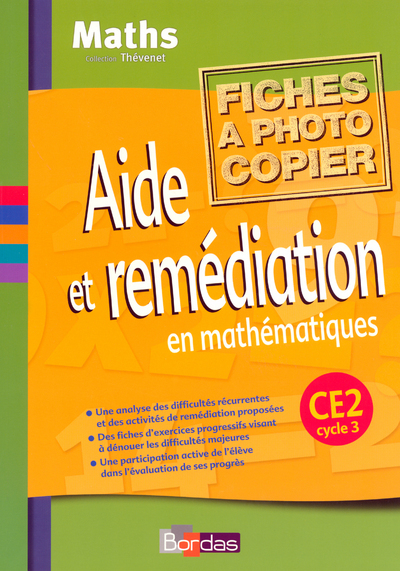 Picture of Thévenet Aide et remédiation en mathématiques CE2 2006 Fiches à photocopier