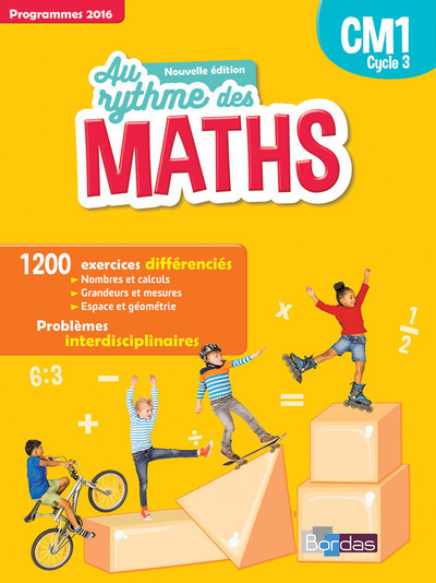 Image de Au Rythme des maths CM1 2017 Manuel élève par domaines