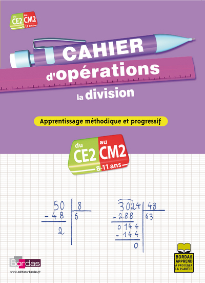 Image de Cahier d'operations - La division
