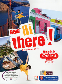 Image de New Hi There ! Anglais Cycle 4 2017 Manuel élève