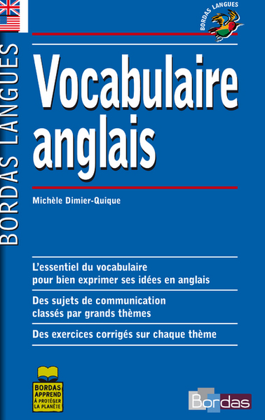 Picture of Bordas Langues - Vocabulaire anglais