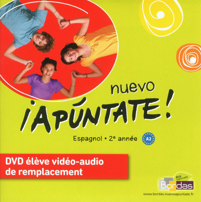 Image de Nuevo Apuntate Espagnol Collège 2ème année 2012 DVD vidéo-audio élève de remplacement