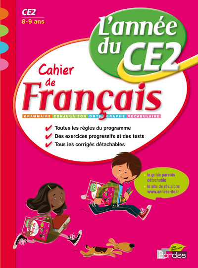Image de CAHIER ENTRAINEMENT L'ANNEE DE FRANCAIS CE2