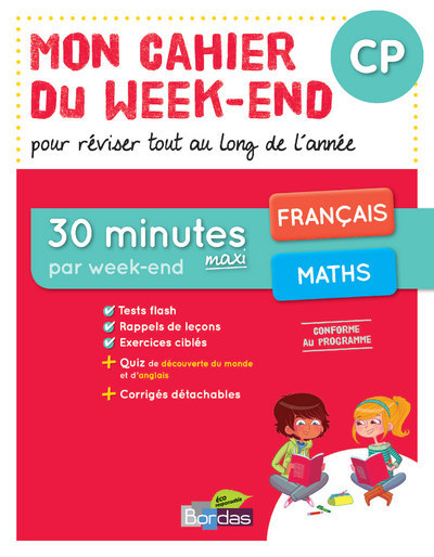 Image de MON CAHIER DU WEEK-END CP
