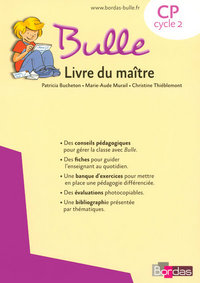 Image de Bulle Méthode de lecture CP 2008 Livre du maître