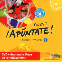 Image de Nuevo Apuntate Espagnol Collège 1ère année 2011 DVD vidéo-audio élève de remplacement