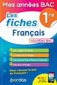 Picture of Mes années Bac - Les fiches Français 1re
