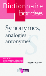 Image de Dictionnaire Bordas Synonymes, analogies et antonymes