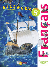 Picture of Sillages Français 5e 2016 Manuel élève
