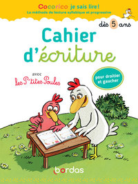 Picture of Cocorico je sais lire ! - Cahier d'écriture avec les P'tites Poules pour droitier et gaucher