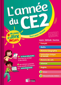Image de L'ANNEE DU CE2 + LIVRET JEUX