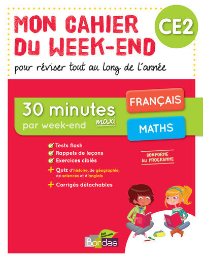 Image de MON CAHIER DU WEEK-END CE2