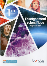 Image de Enseignement Scientifique 1re 2019 Manuel